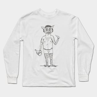 Liquor Goblin Guy Long Sleeve T-Shirt